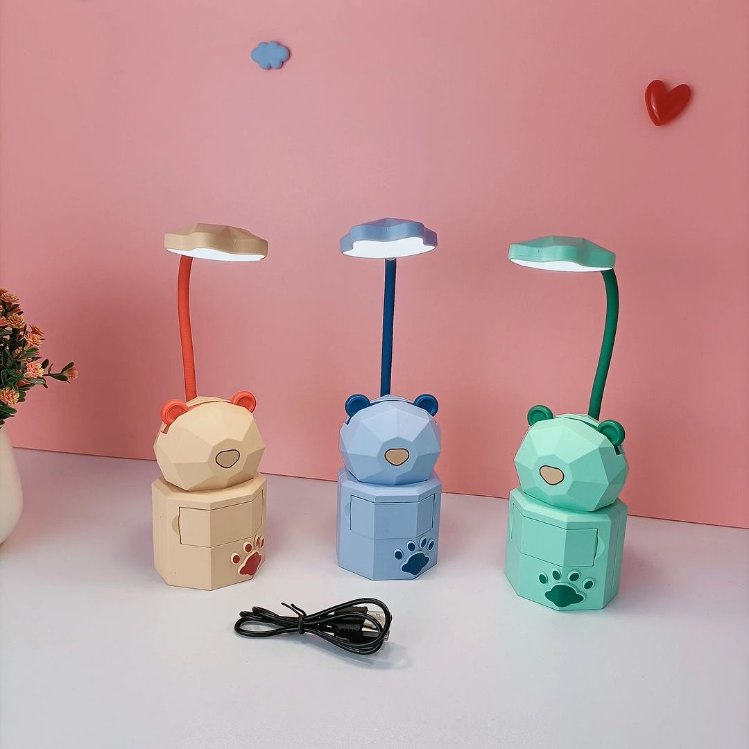 Cute Animal Design LED Table Lamp for Kids