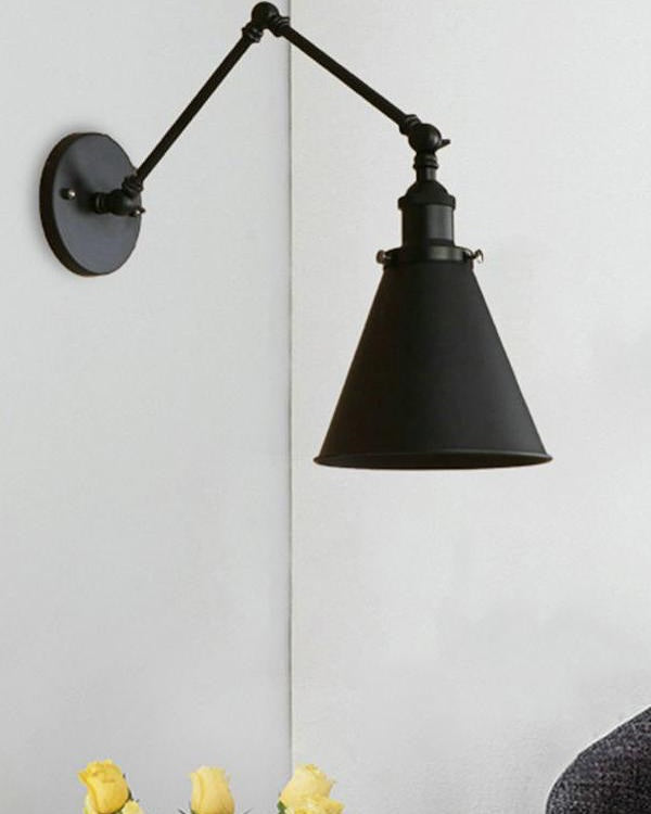 Industrial Adjustable Wall Sconce