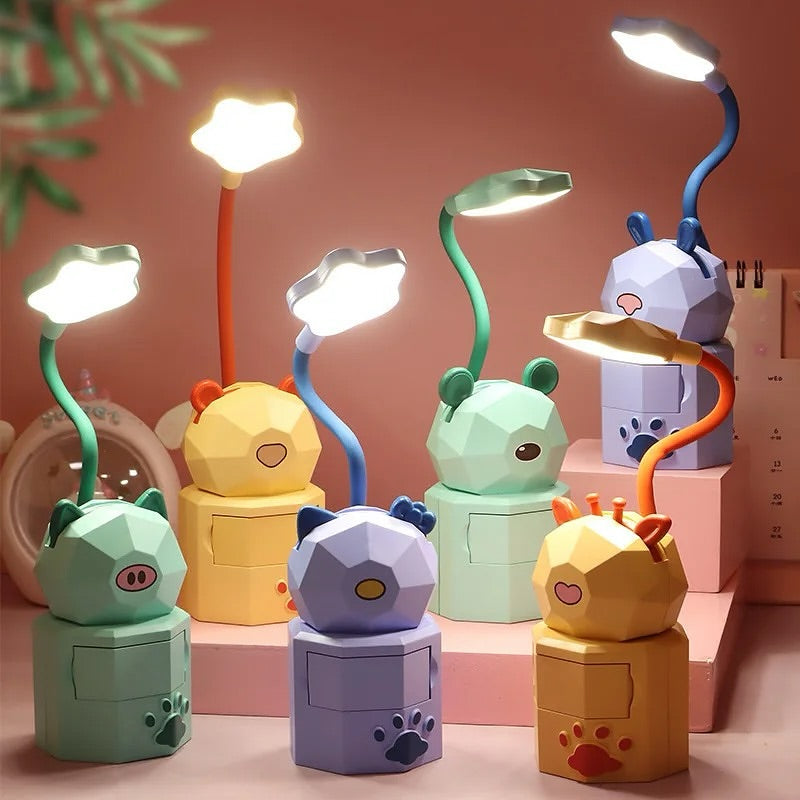 Cute Animal Design LED Table Lamp for Kids