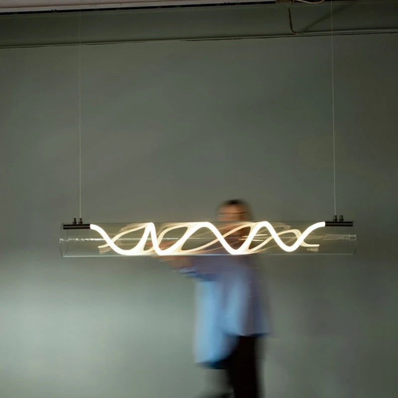 Modern LED Tube Pendant linear Light