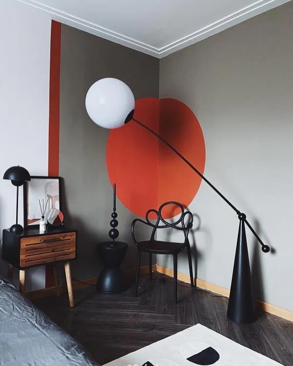 Modern Arc Globe Floor Lamp