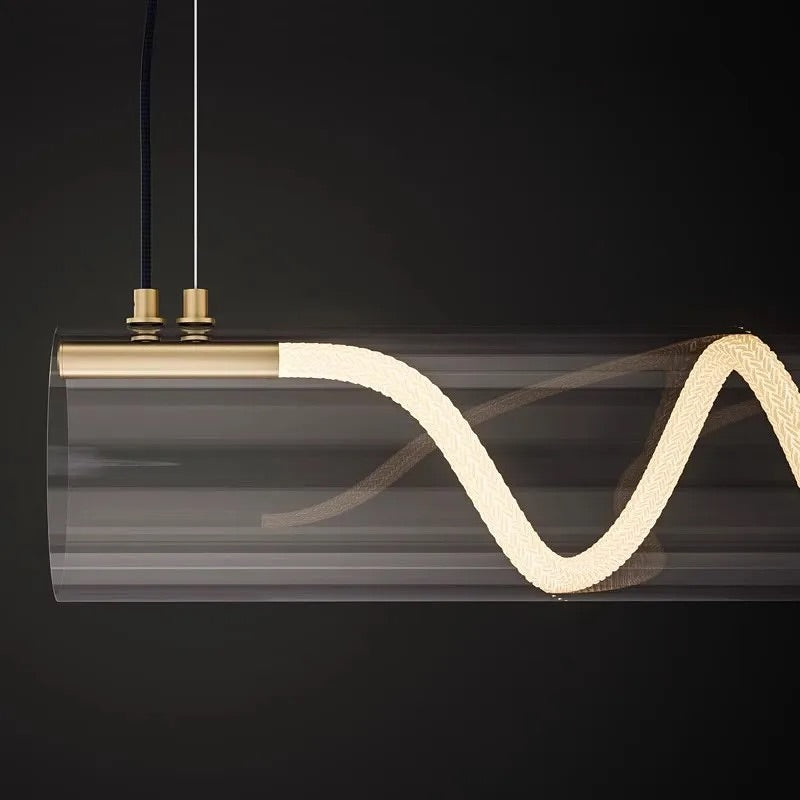 Modern LED Tube Pendant linear Light