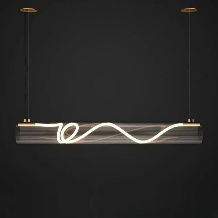 Modern LED Tube Pendant linear Light