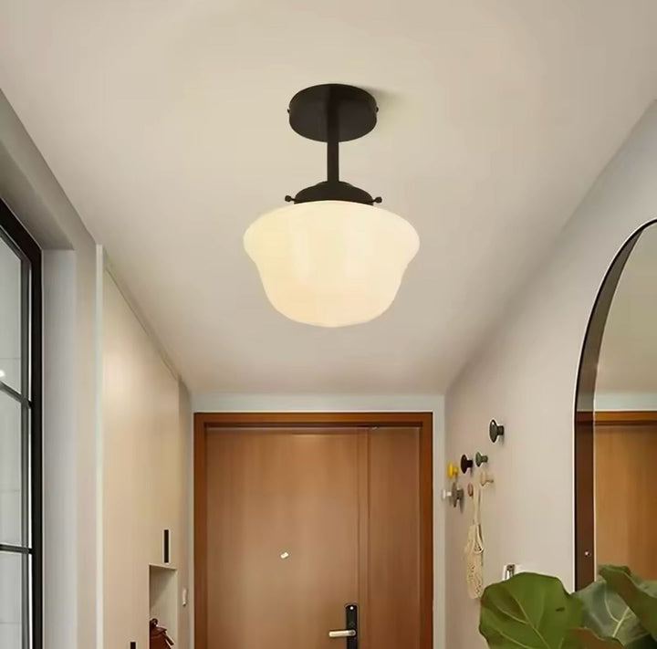 Classic Glass Shade Ceiling Light