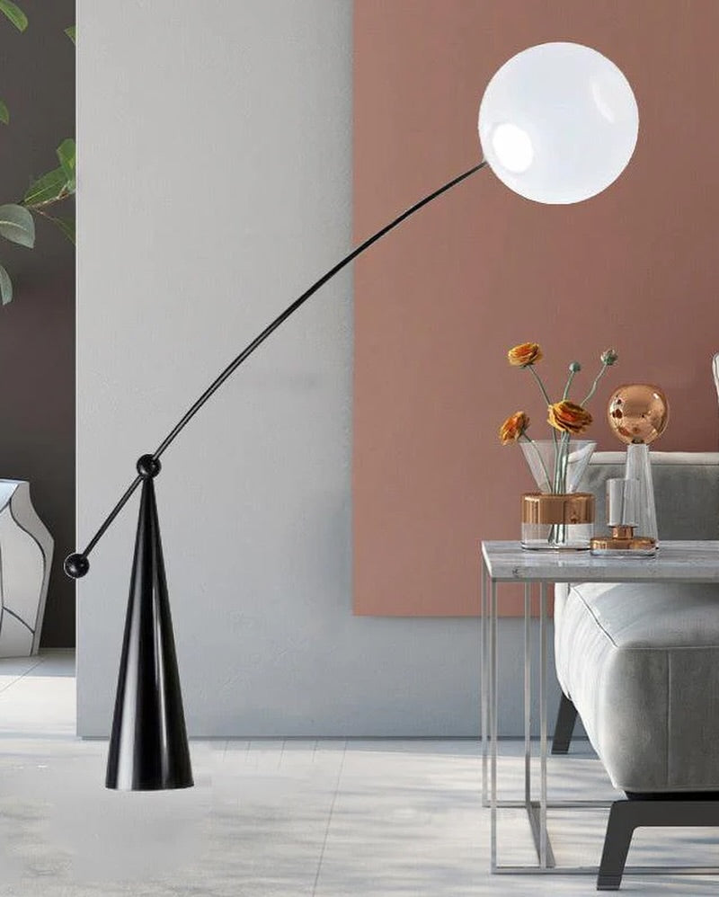 Modern Arc Globe Floor Lamp