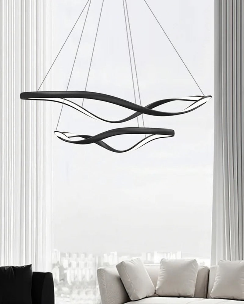 Double Layer Infinity LED Pendant Light