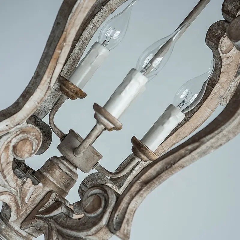 Rustic Ornate Lantern Pendant Light