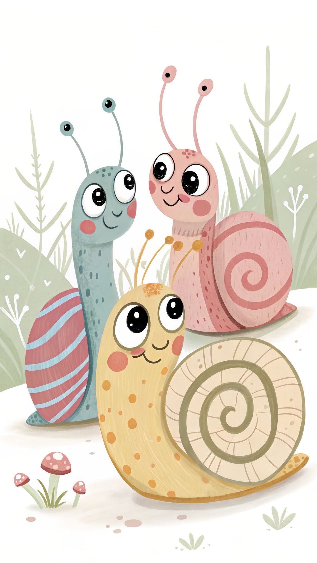 Cute Bear Gardening Nursery Canvas