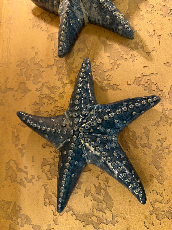 Ceramic Starfish Wall Decor
