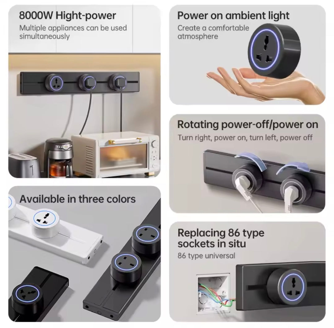 Universal Track Socket Adapter