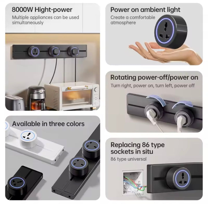Universal Track Socket Adapter