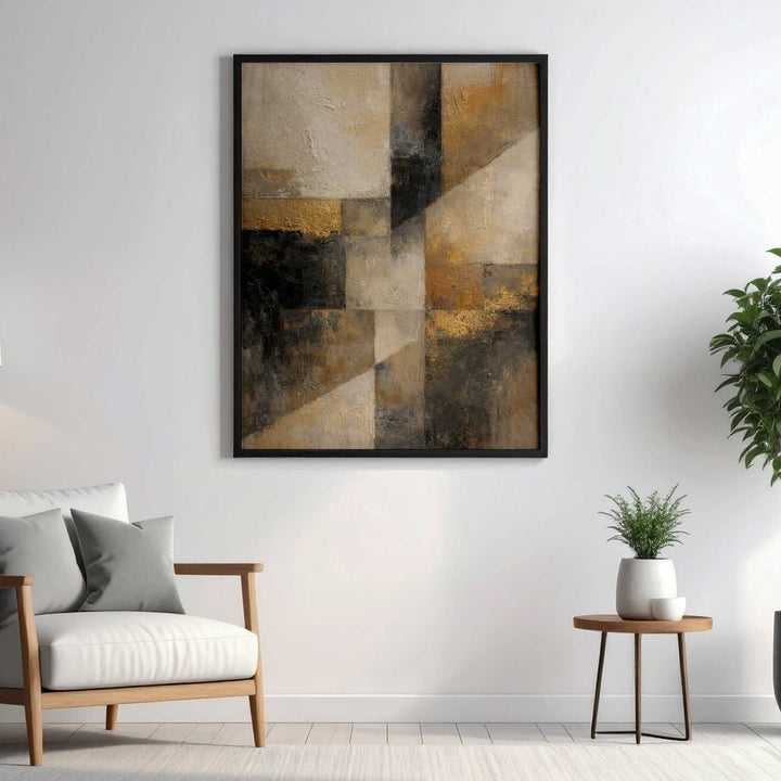 Abstract Arabic Calligraphy Fusion Wall Art