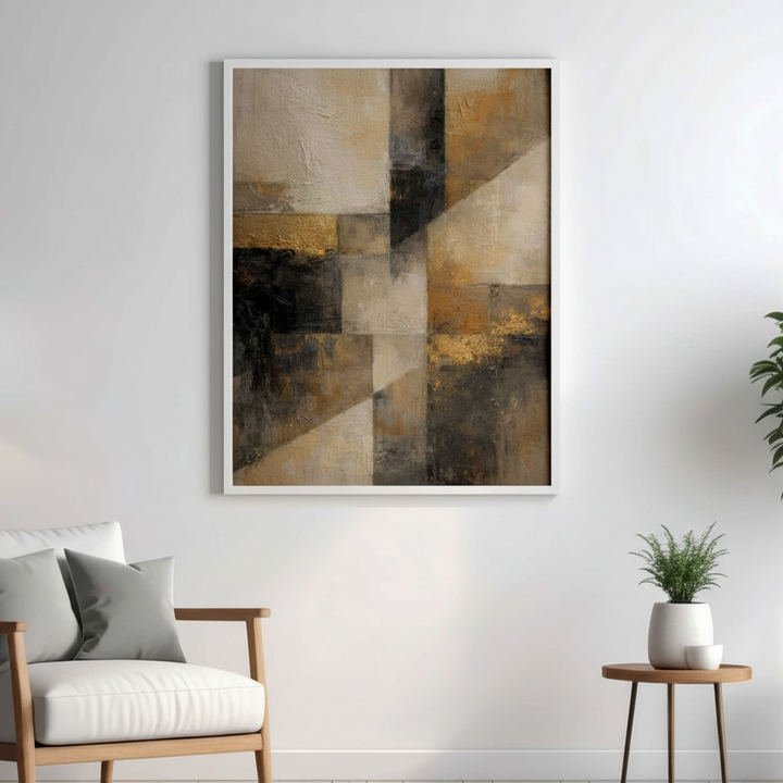 Abstract Arabic Calligraphy Fusion Wall Art
