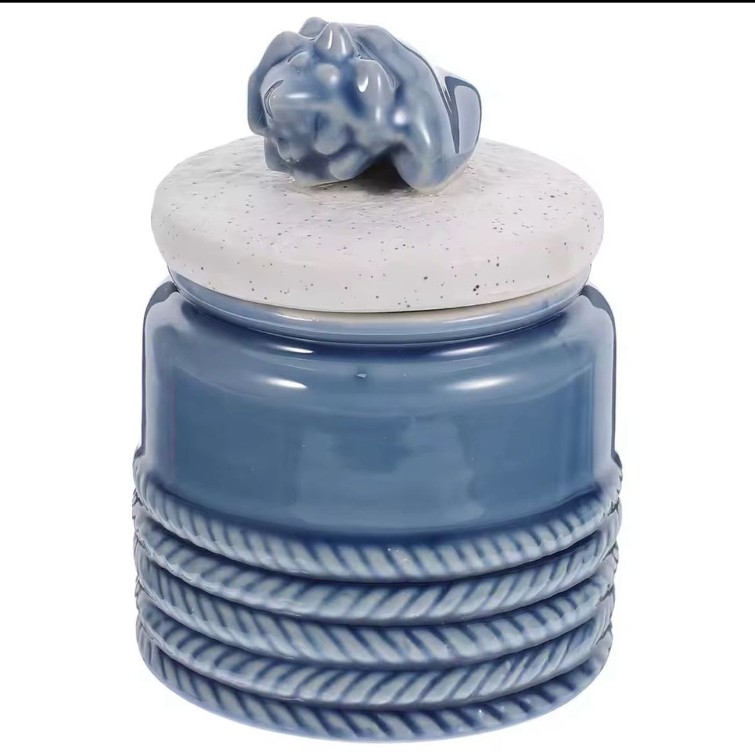 Nautical Ceramic Jar Set