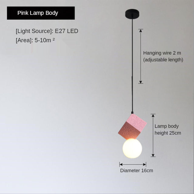 Geometric Globe Pendant Lights