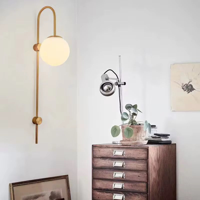 Modern Long Arm Wall Sconce