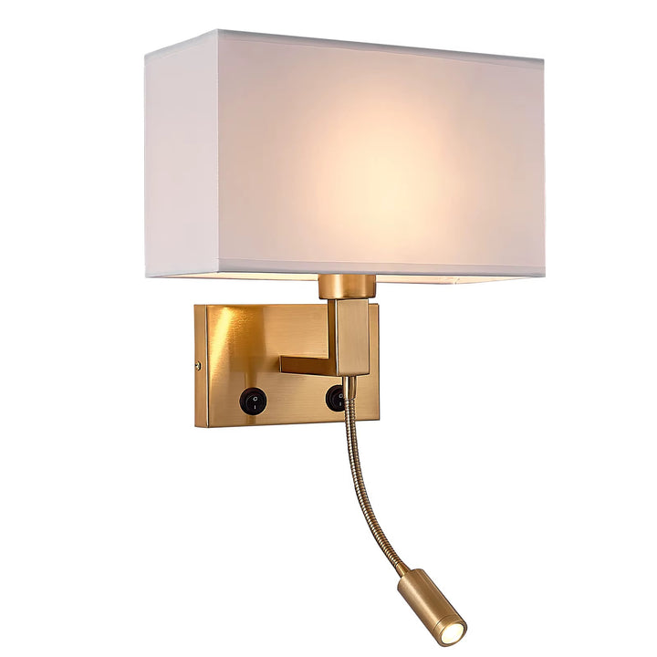 Modern Bedside Wall Light with a Flexible arm