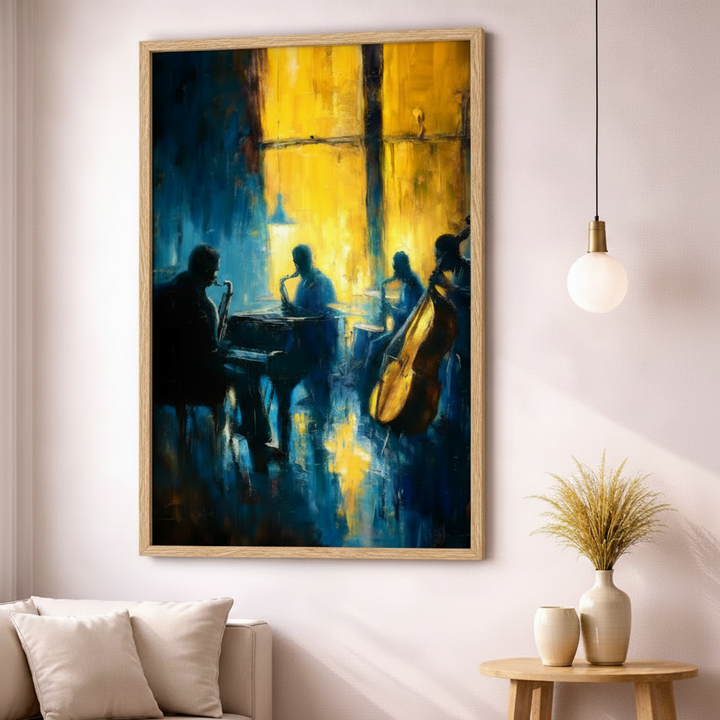 Midnight Jazz Ensemble Canvas
