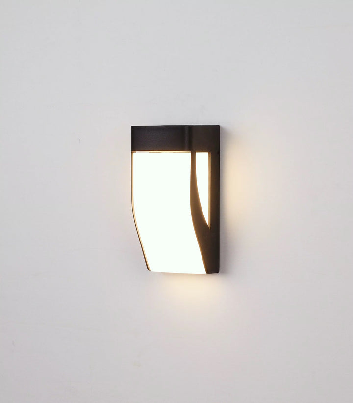 Contemporary Sculptural Outdoor Wall Sconce