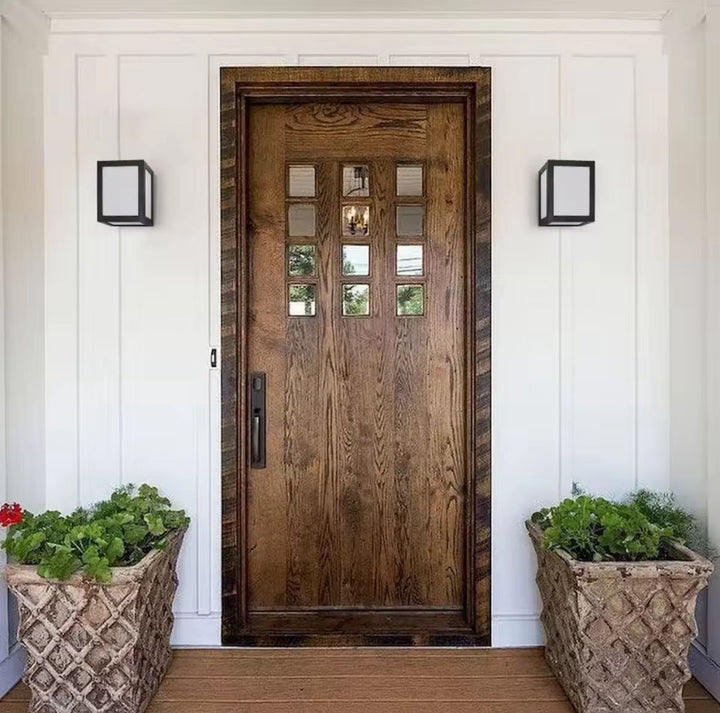 Modern Cube outdoor Wall Light