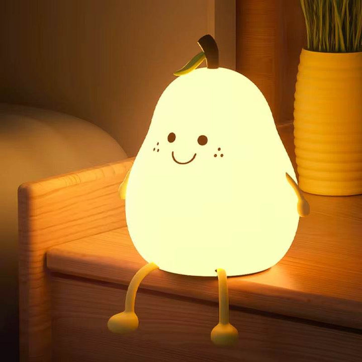 Cute Rechargeable Cartoon Bedside Night Lamp