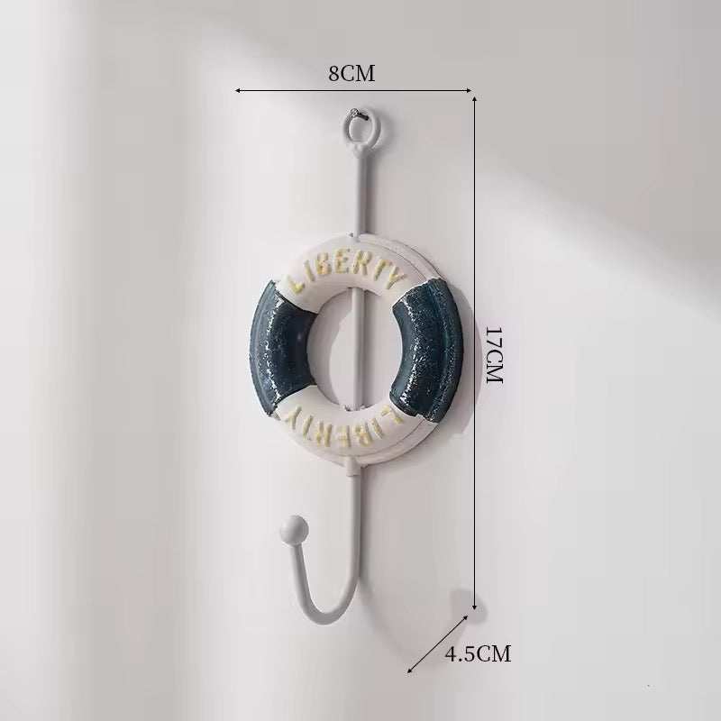 Nautical Wall Hooks Set of 3