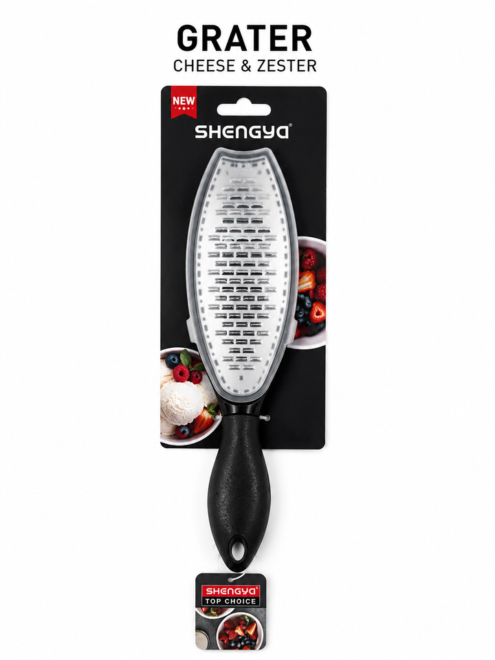 Stainless Steel Cheese Grater & Zester