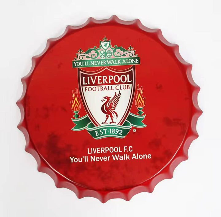 Liverpool - Bottle Cap Wall Art