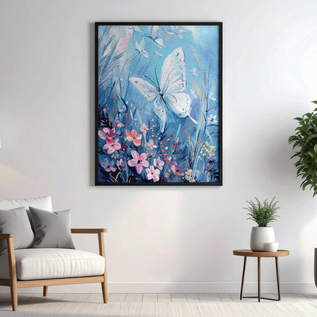 Dreamy Butterfly Garden Wall Art