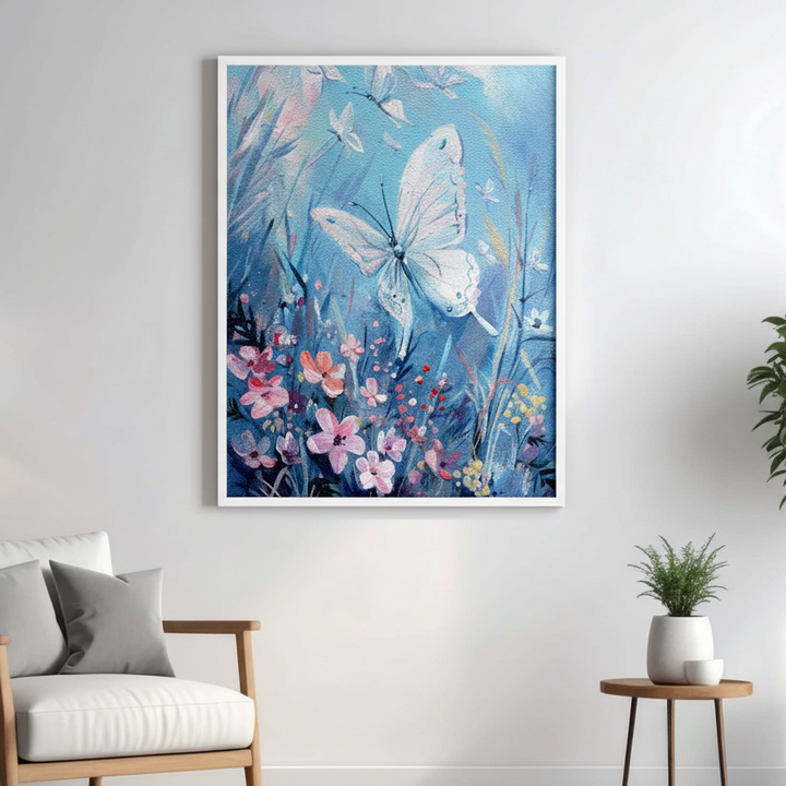 Dreamy Butterfly Garden Wall Art