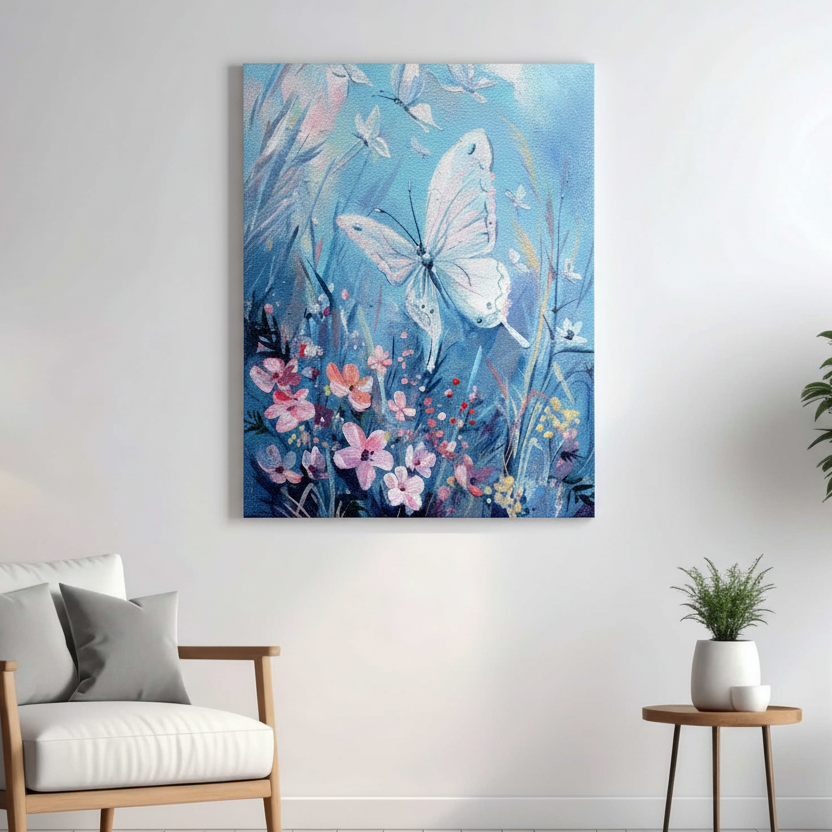 Dreamy Butterfly Garden Wall Art
