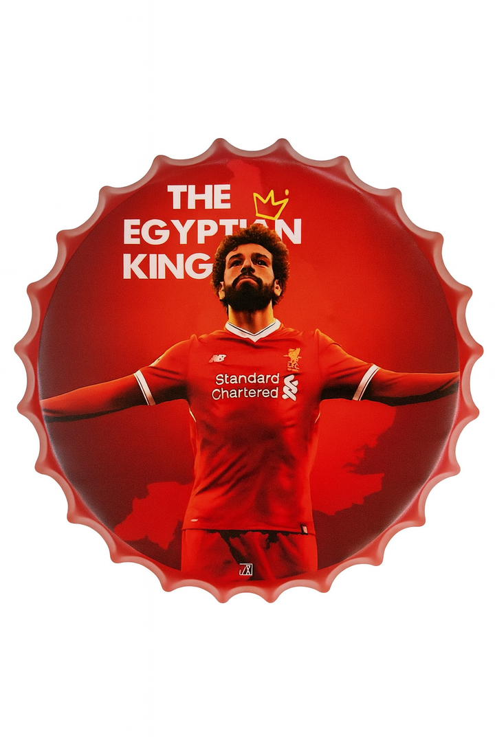 Mo Salah - Bottle Cap Wall Art