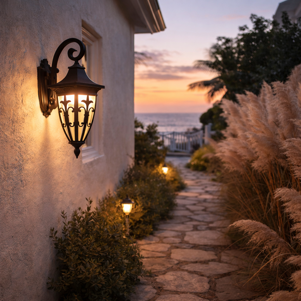 Outdoor Wall Lantern Light