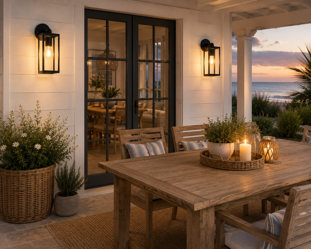 Framed Outdoor Wall Lantern