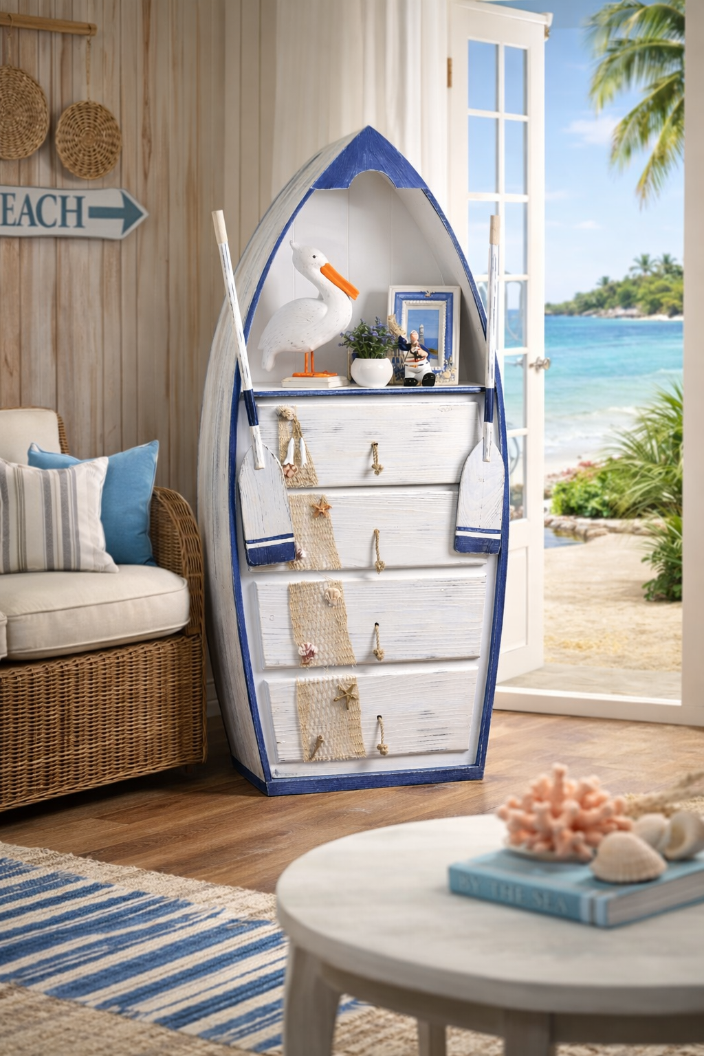 Boat Shelf Storage Cabinet