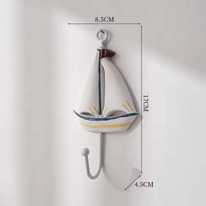 Nautical Wall Hooks Set of 3