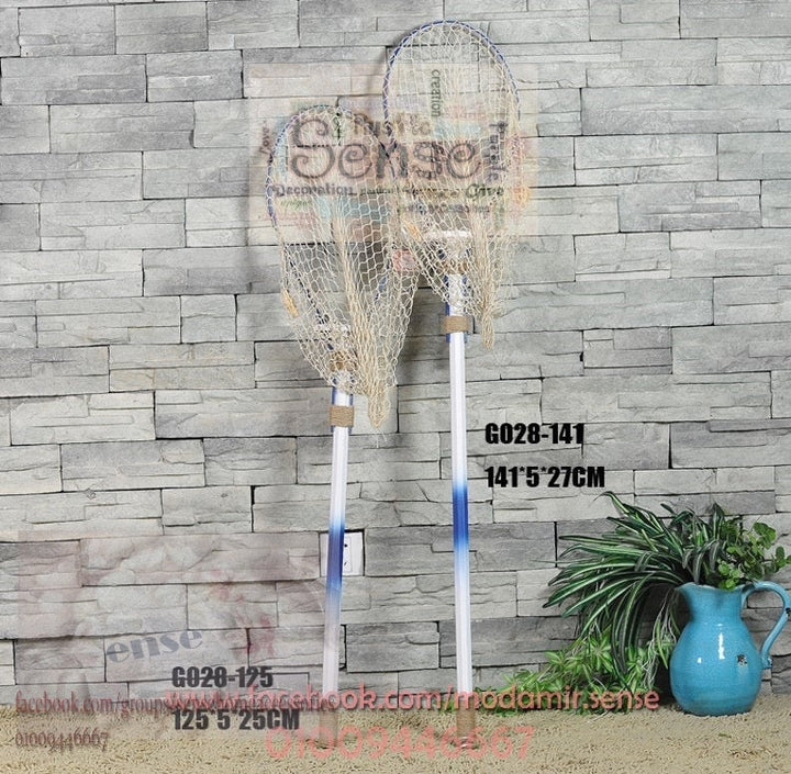Nautical Fishing Net Wall Decor