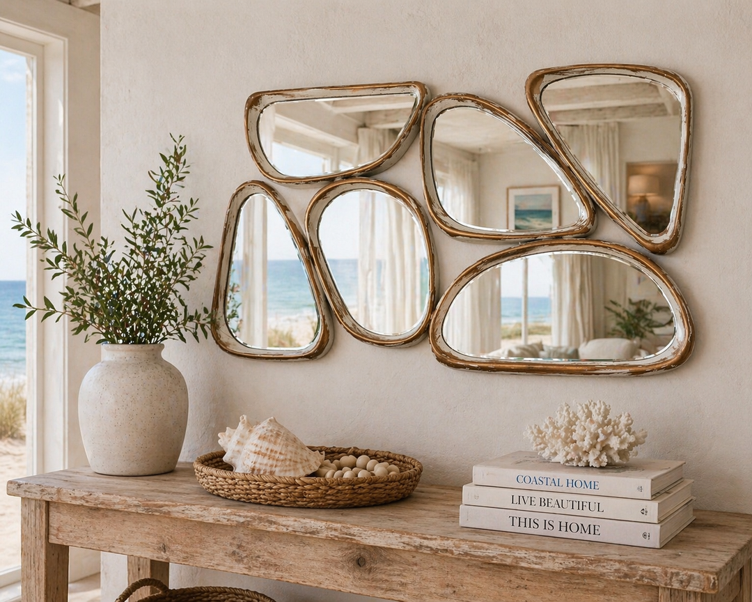 Organic Cluster Wall Mirror