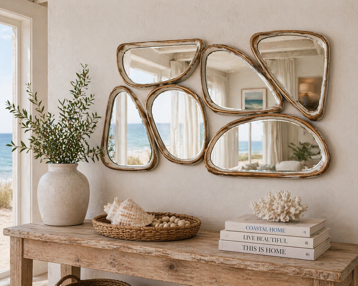 Organic Cluster Wall Mirror