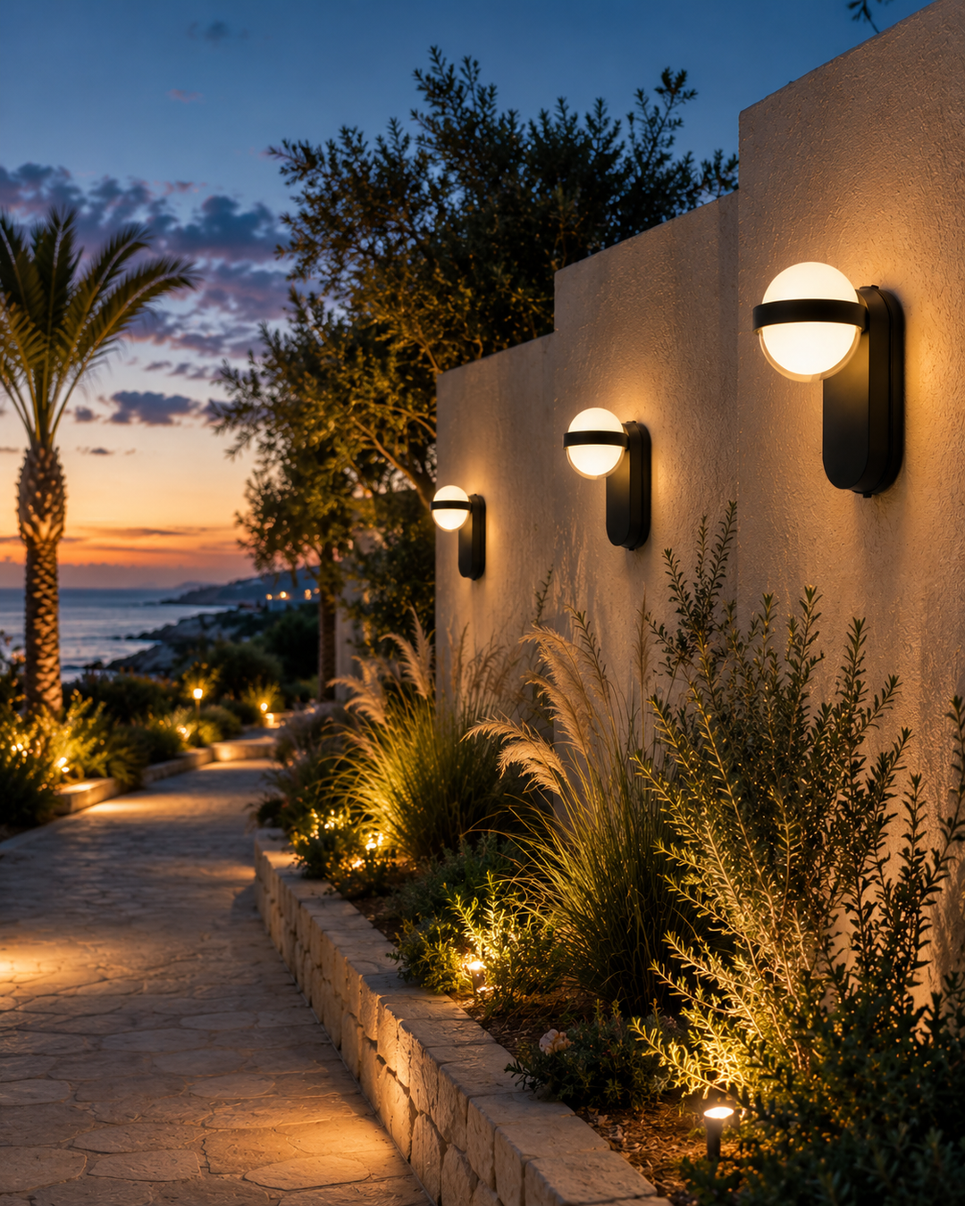 Orb Outdoor Wall Sconce