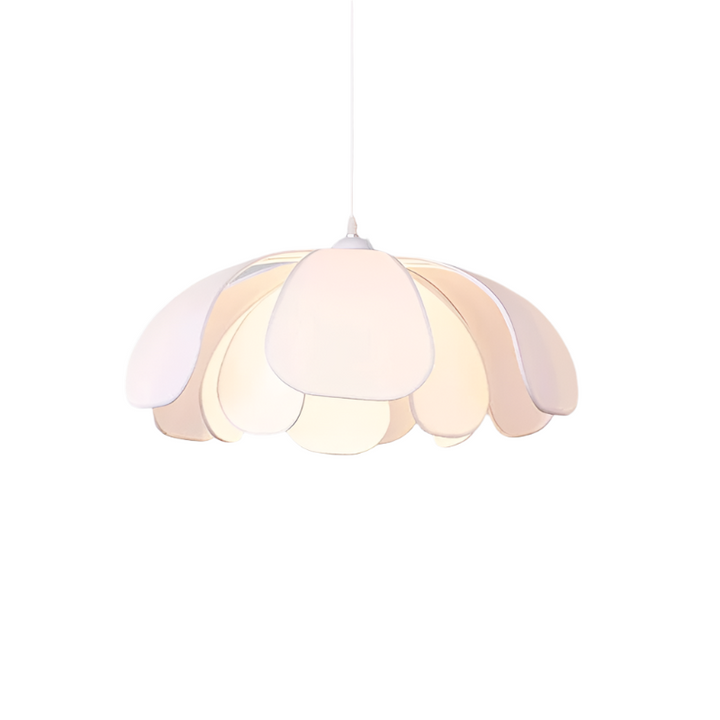 Modern Pendant Light with Petal-Shaped Shade