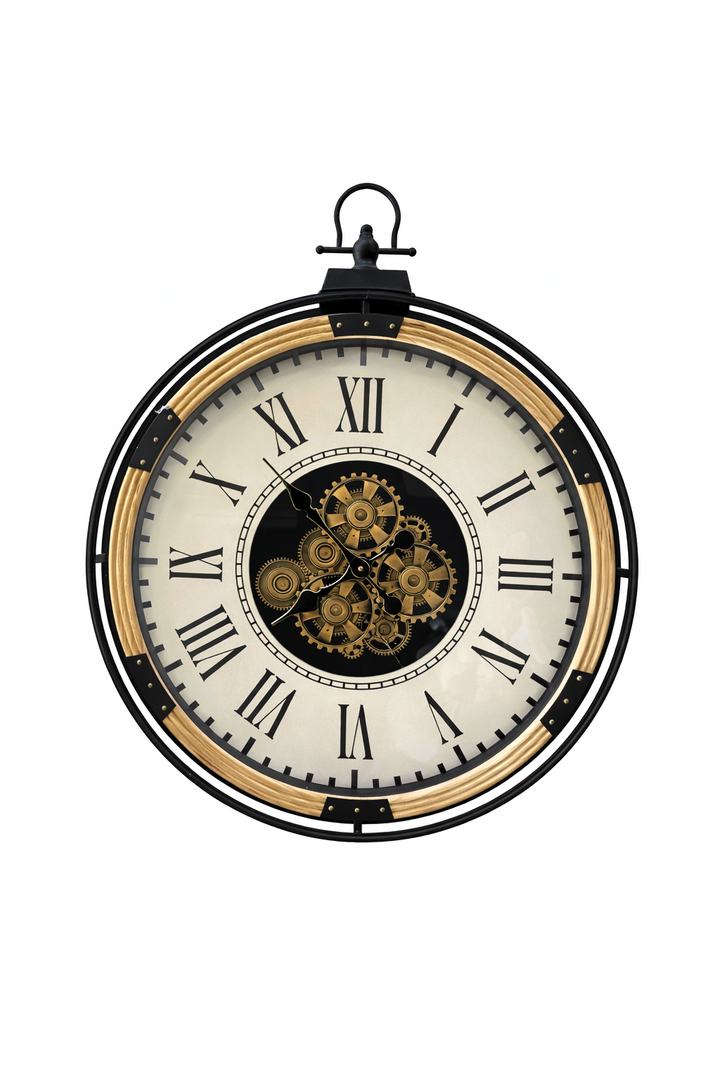 Vintage Gear Wall Clock