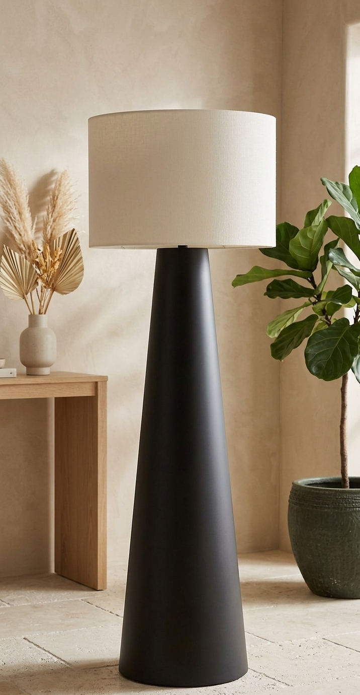 Modern Cone Base Floor Lamp