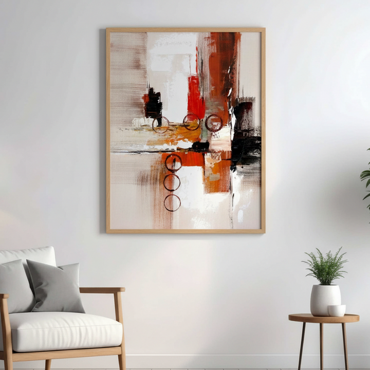 Modern Abstract Geometric Balance Wall Art