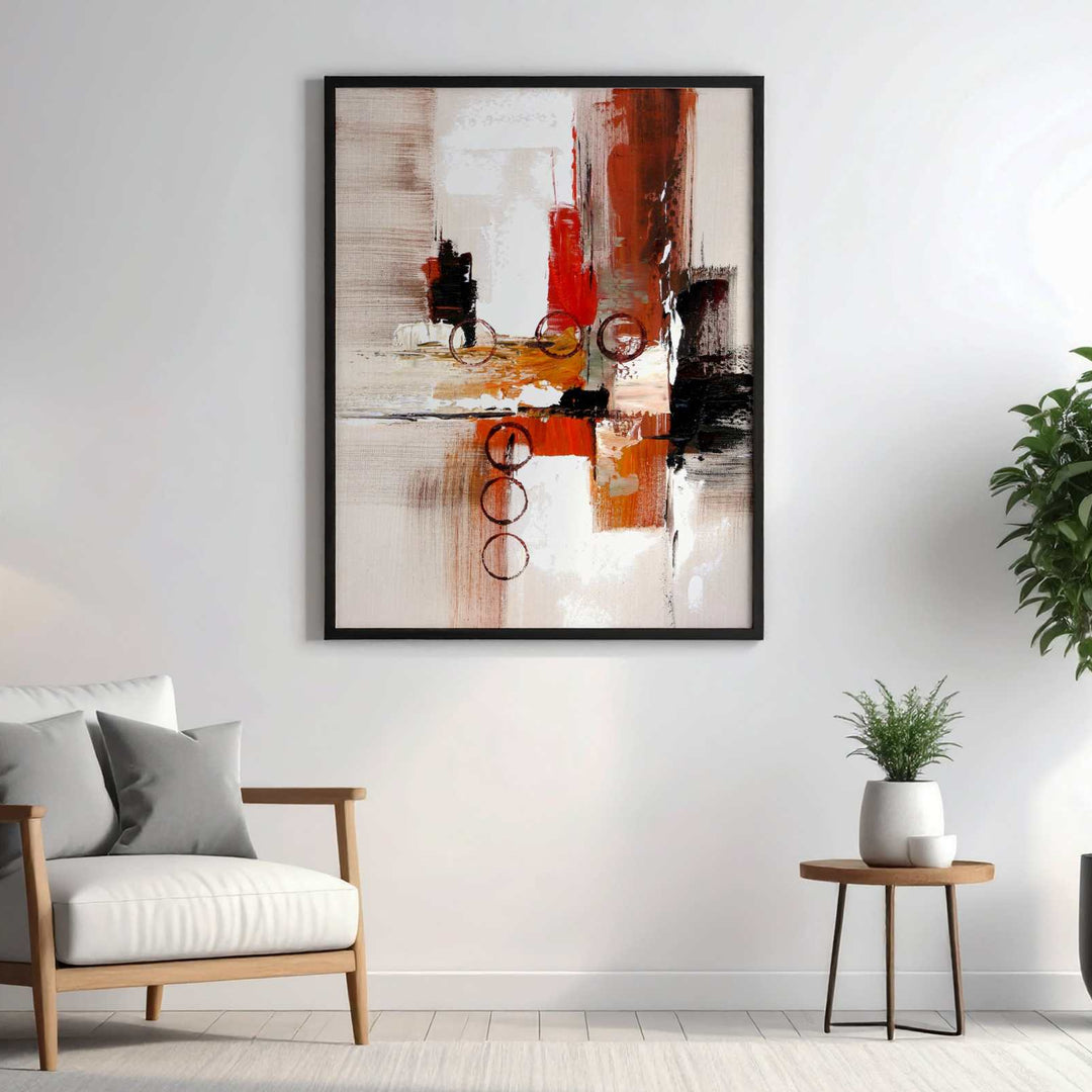 Modern Abstract Geometric Balance Wall Art