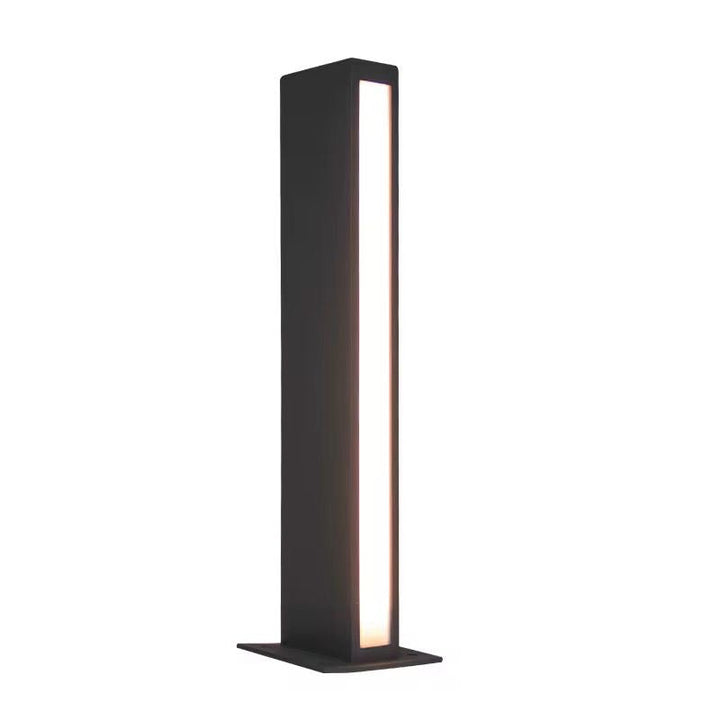 Modern Linear Outdoor Bollard Light