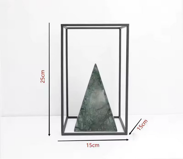 Geometric Pyramid Decor Set