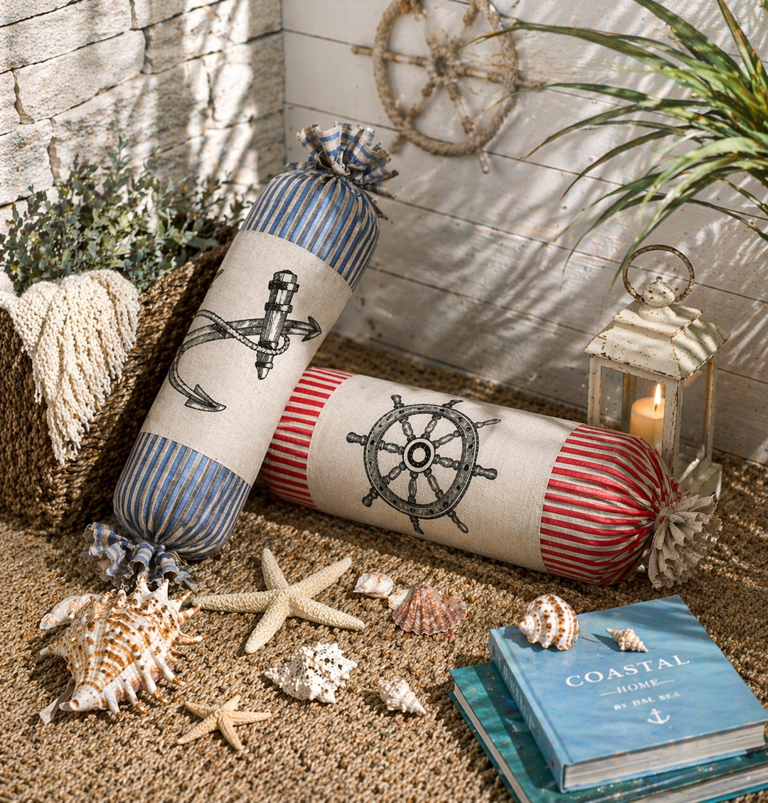 Nautical Bolster Cushions