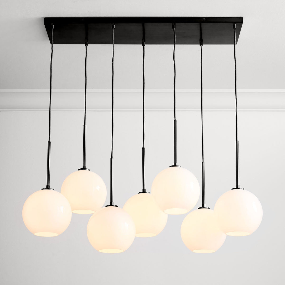 Contemporary Multi-Globe Pendant Light