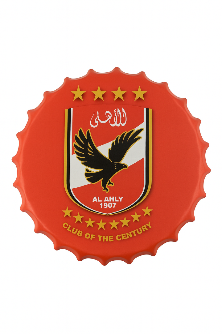 Alahly Club - Bottle Cap Wall Art